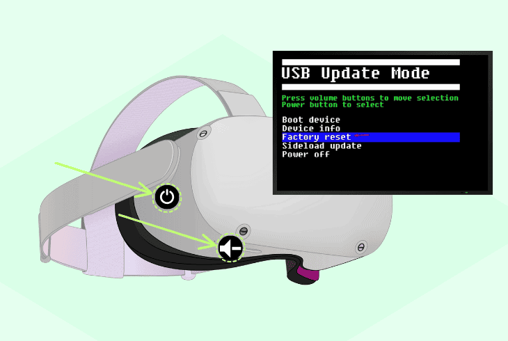 factory reset your oculus quest 2