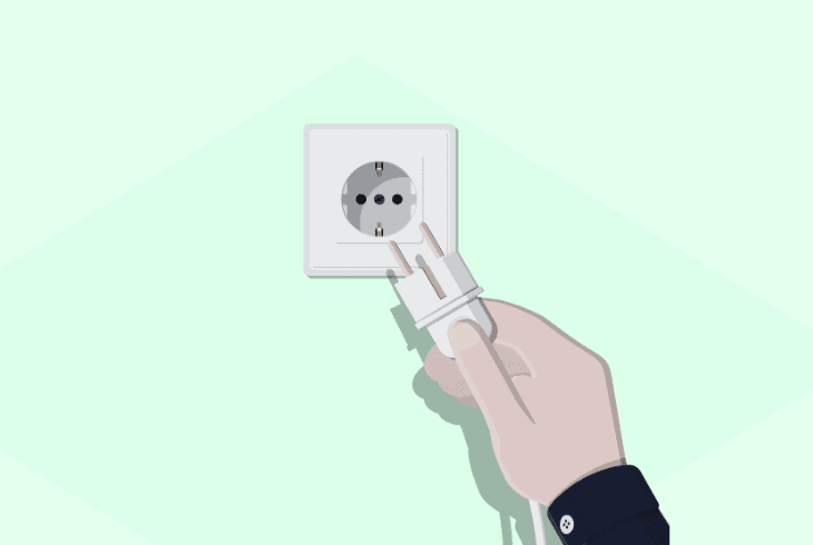 switch to another ac outlet