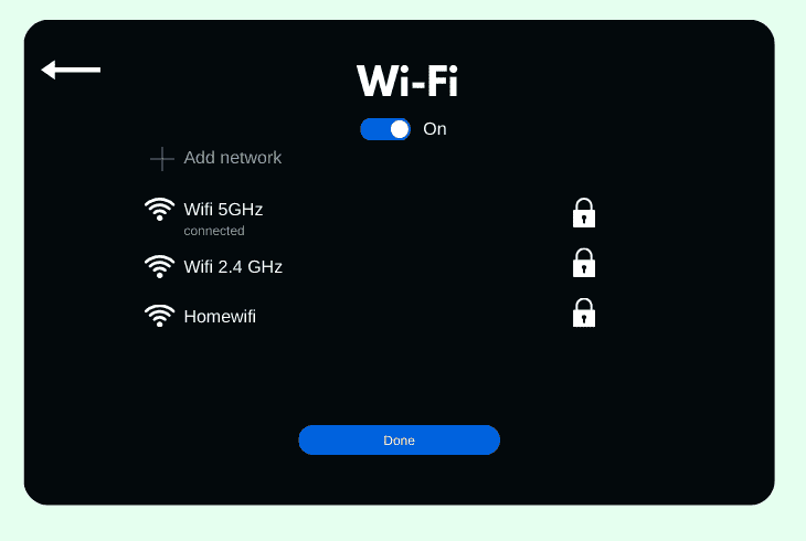 switch to another wifi frequency