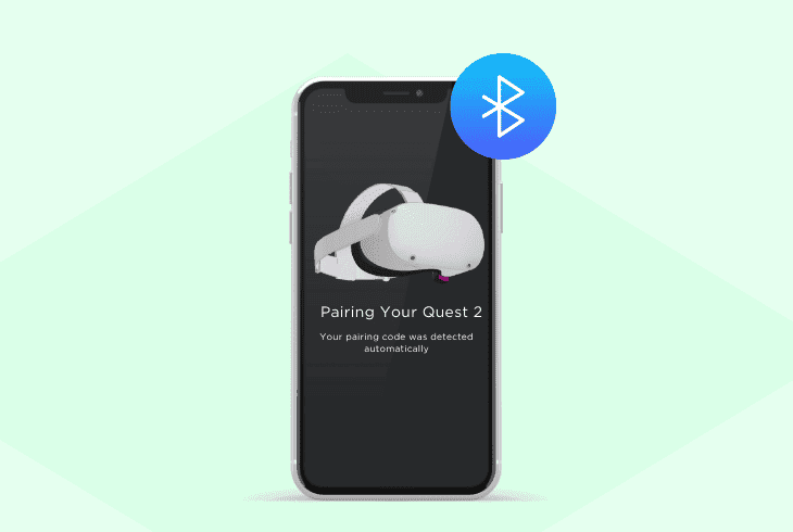 link quest and mobile via bluetooth