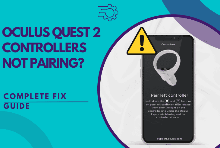 oculus quest 2 controllers not pairing