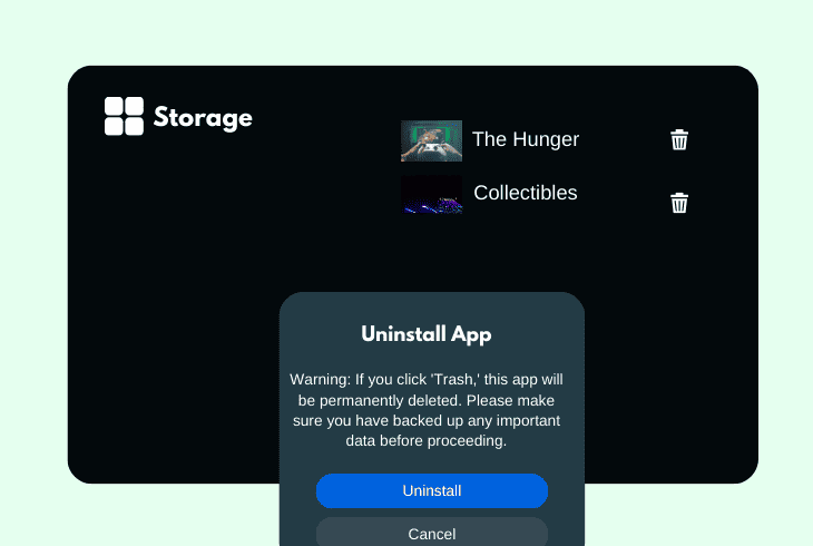 free up storage on your oculus