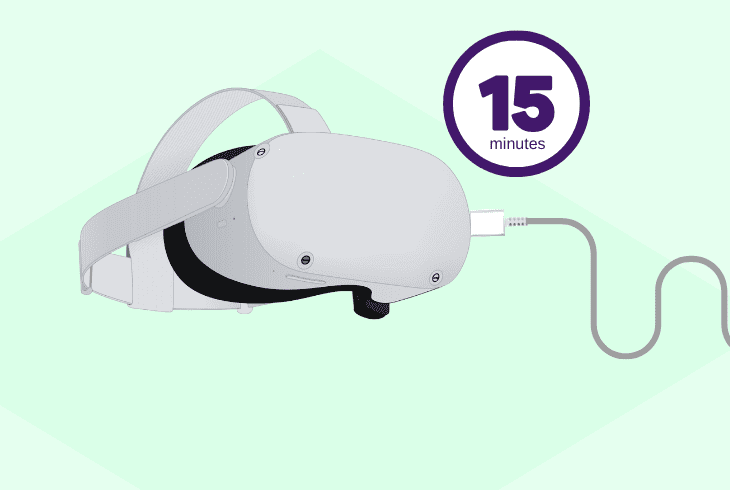 charge your oculus quest fully