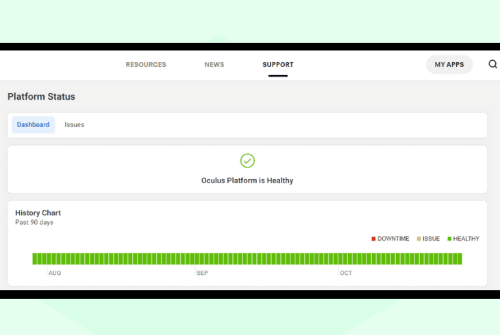 inspect the oculus service status