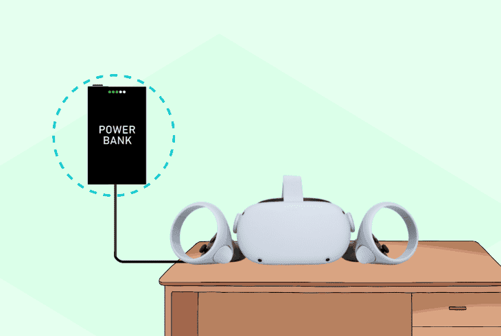charge oculus via power bank