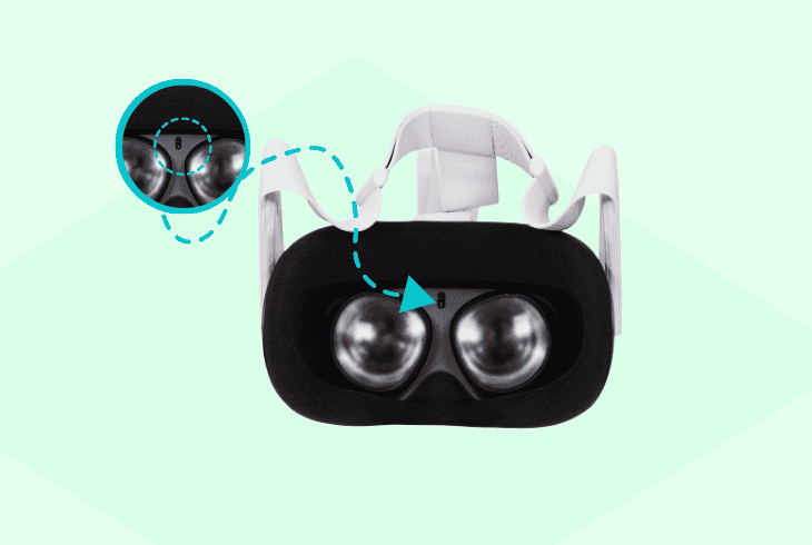 inspect the vr proximity sensor