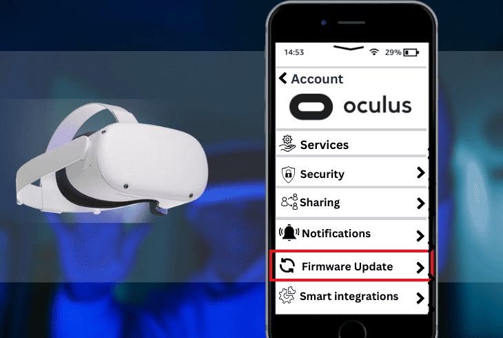 updating your oculus headset’s software