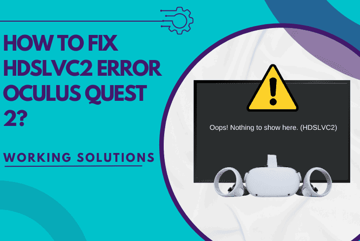 hdslvc2 error oculus quest 2