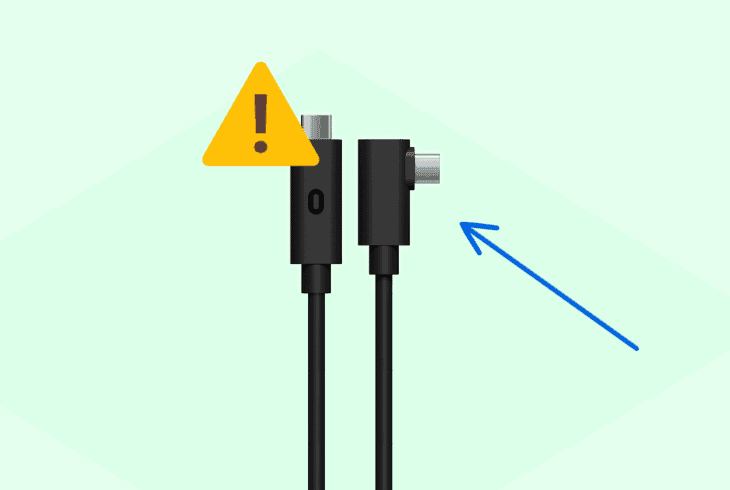 oculus quest 2 link cable malfunction