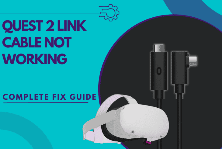 quest 2 link cable not working