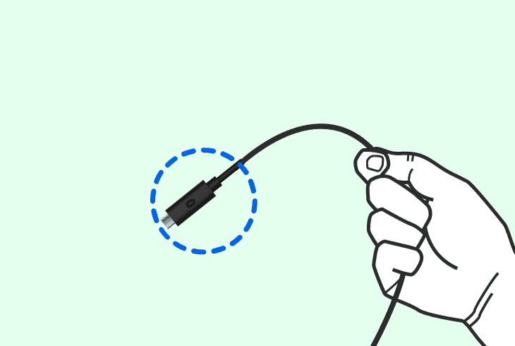 replace the oculus link cable