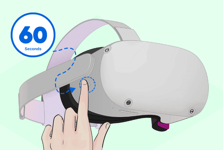 reboot the oculus quest and pc
