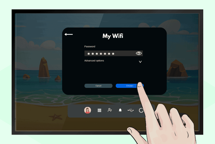 check the oculus wi-fi connection