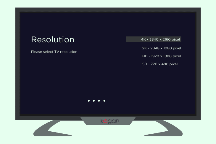 adjust source device resolution