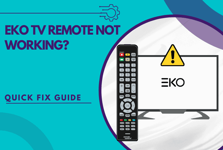 eko tv remote not working