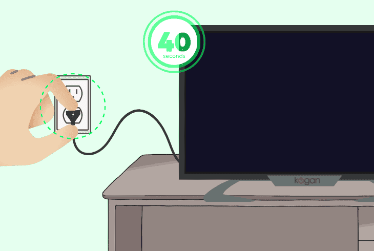 how to power cycle any other tv