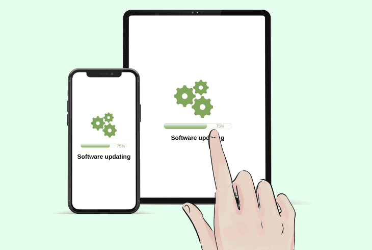 how to update a mobile’s software