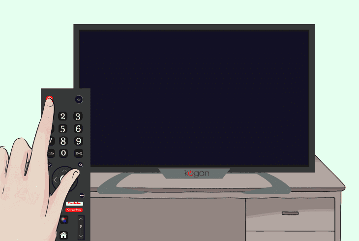 power reset the tv device