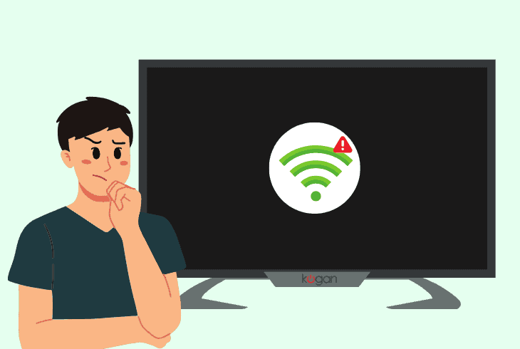 kogan tv problem wifi