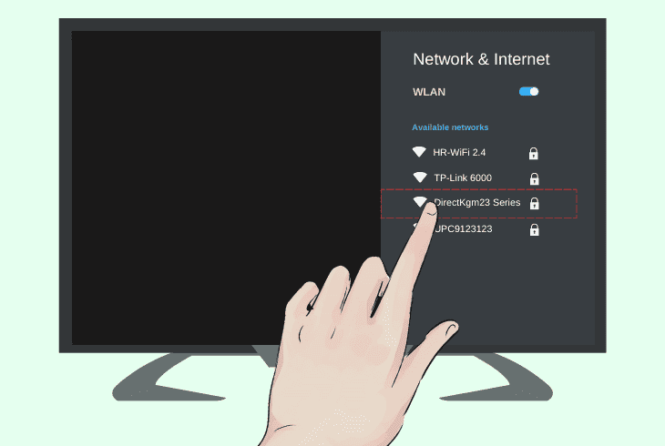 reconnect the eko tv to wi-fi