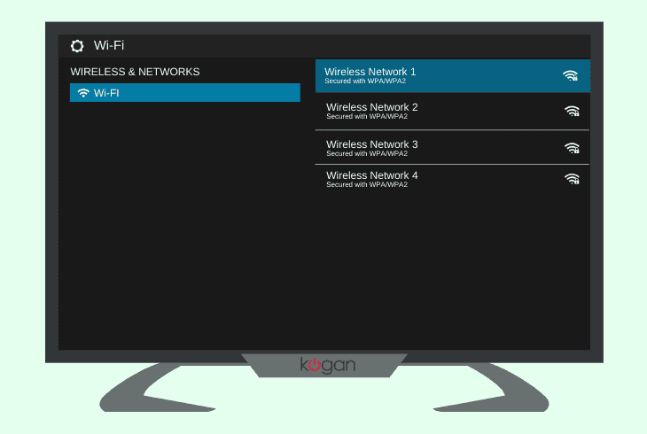 complete tv’s wi-fi protected setup