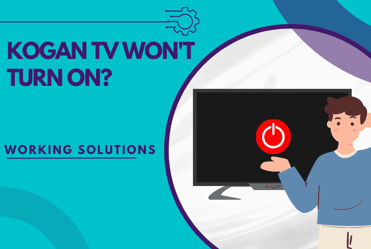 kogan tv won't turn on
