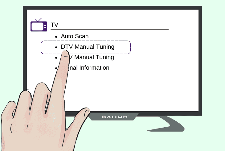 add digital channels manually