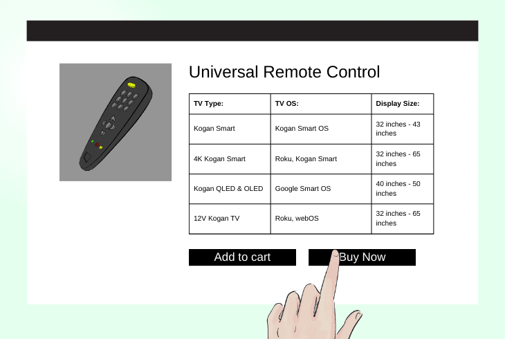 get a universal remote control