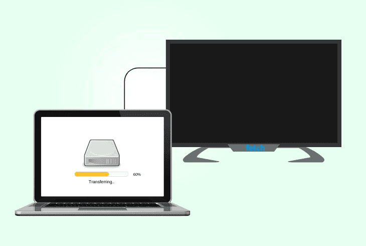 transfer the recordings locally