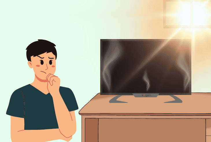 check for tv overheating