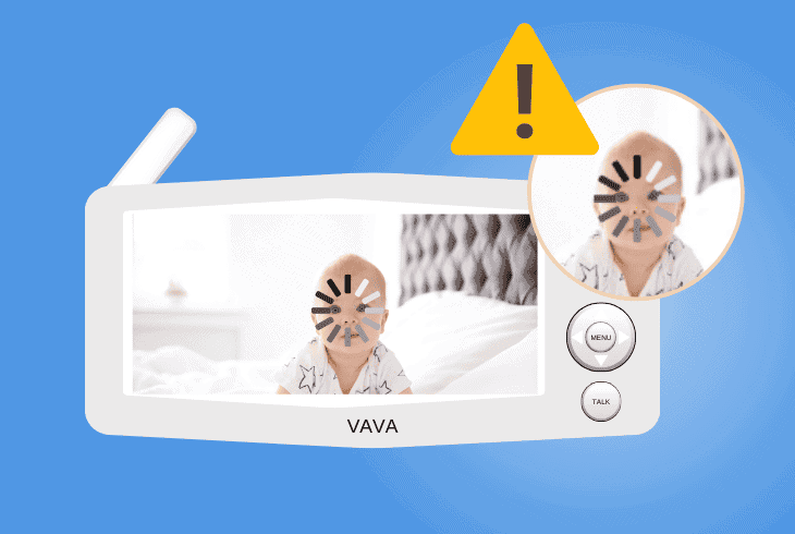 poor connection vava baby monitor causes