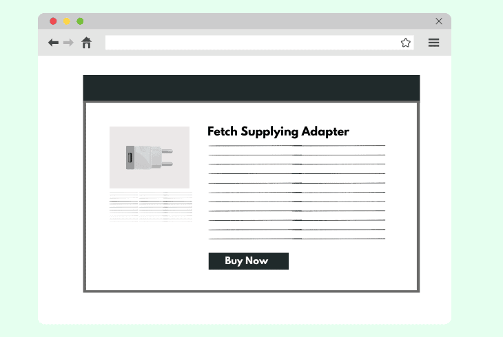 replace fetch’s supplying adapter