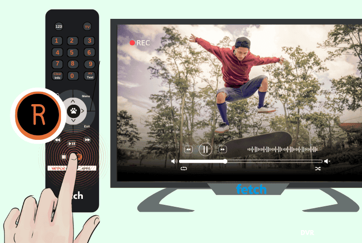 record fetch tv: using top shows