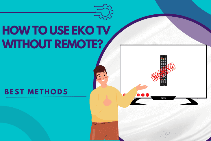 how to use eko tv without remote