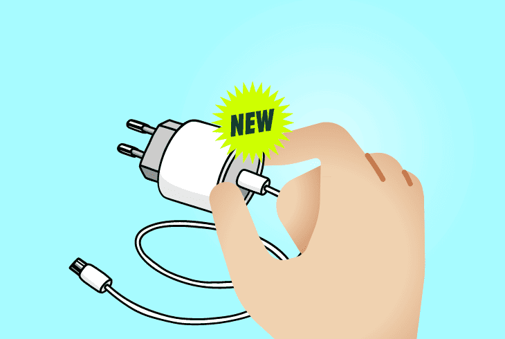 use alternative charging equipment