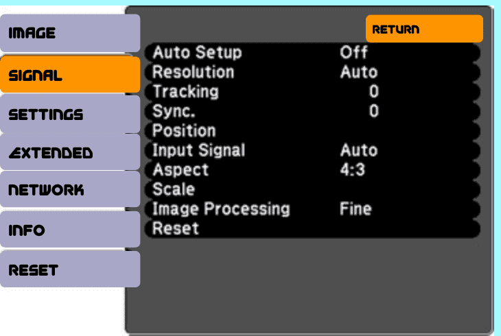 adjust epson’s resolution to “auto”