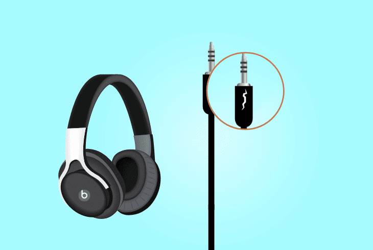 inspect the 3.5 mm aux cable