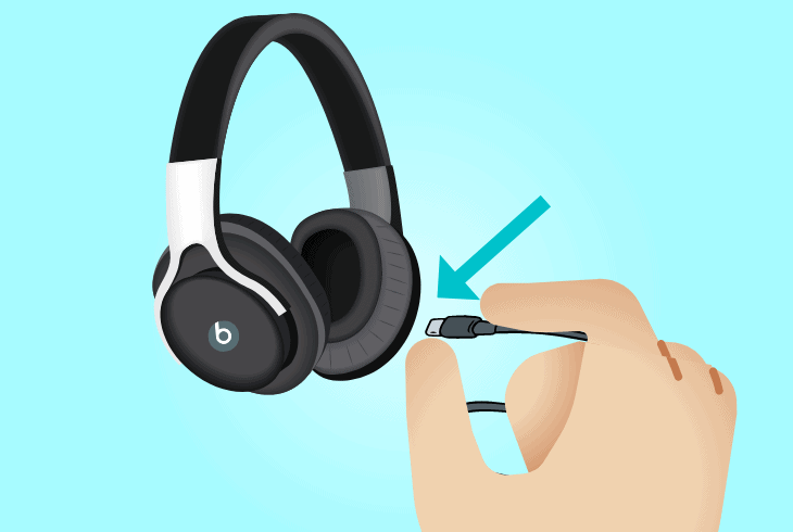 check beats solo 3’s battery level