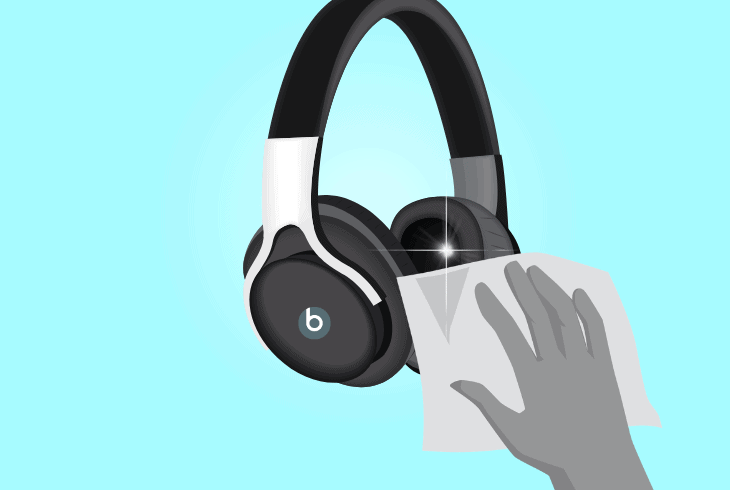 clean your beats headphones