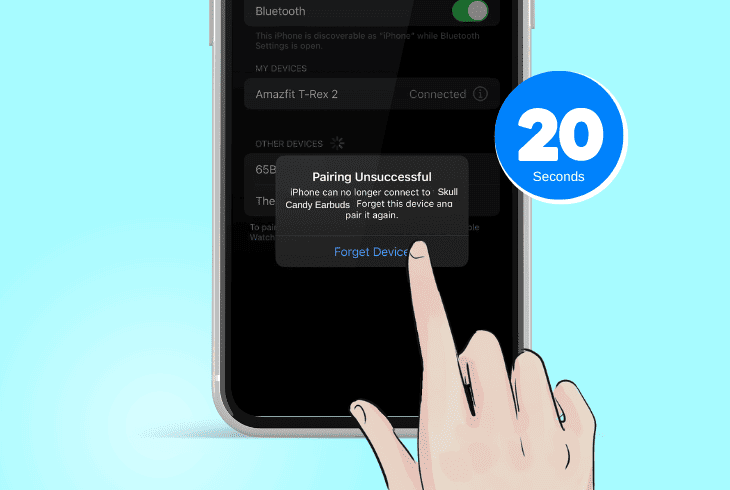 re-sync the bluetooth connection