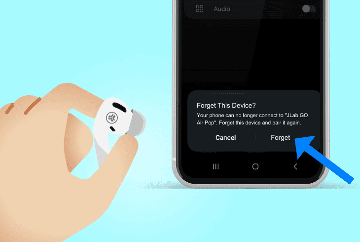 remove jlab’s bluetooth profile