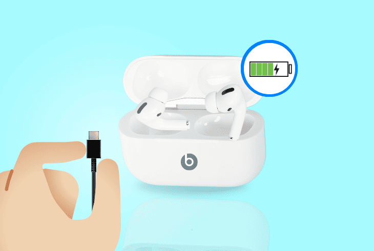 charge your studio buds fully