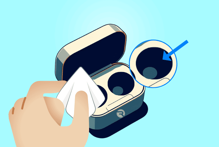 clean your earbuds & capsule