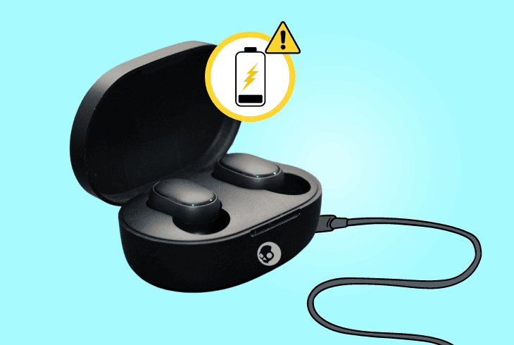 skullcandy earbuds case charge problem