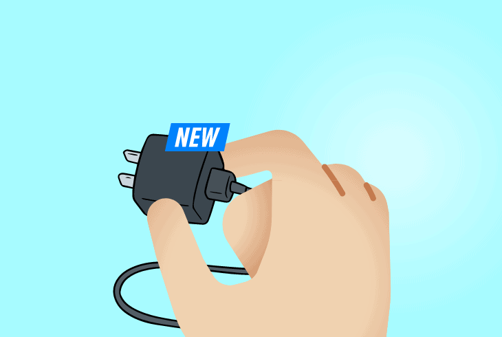replace the charging equipment