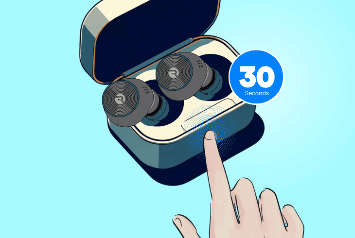 factory reset the raycon earbuds