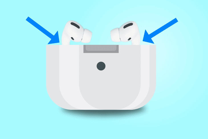 use a handmade “earbud stand”