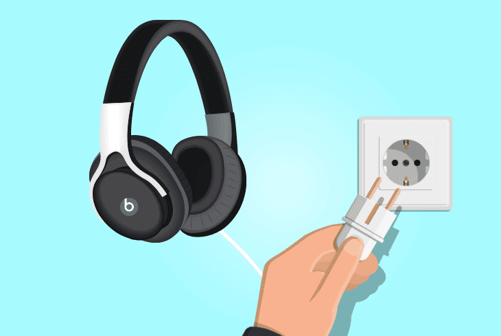 alter the headphones’s source