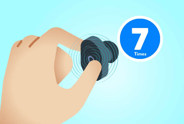 factory reset the jlab earbuds