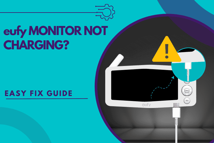 eufy monitor not charging